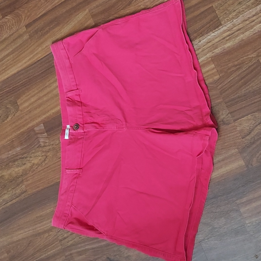 Maurices Coral Khaki Shorts